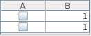 Check Boolean Selected Tabelle Beispiel 1