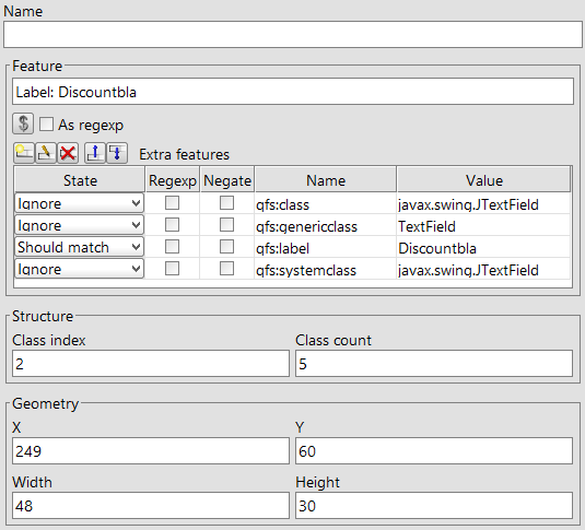 QF-Test Geometry Modified Info