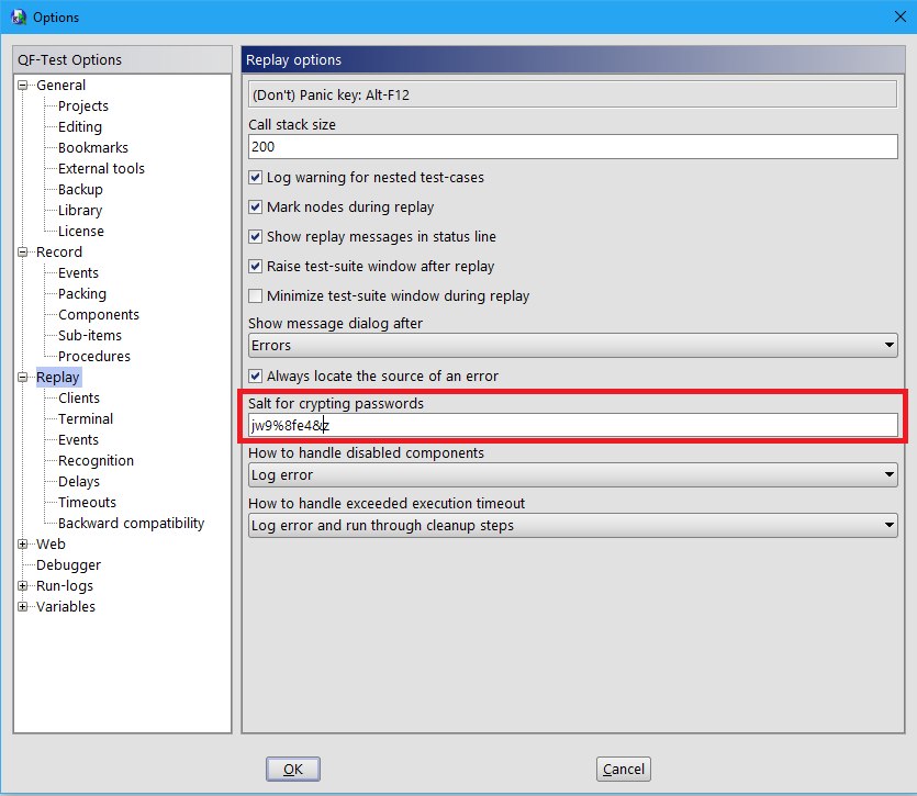 Salt Password encryption