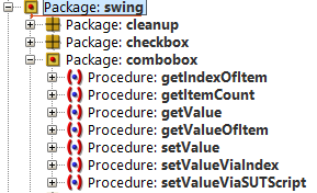 QF-Test procedures in test-suite