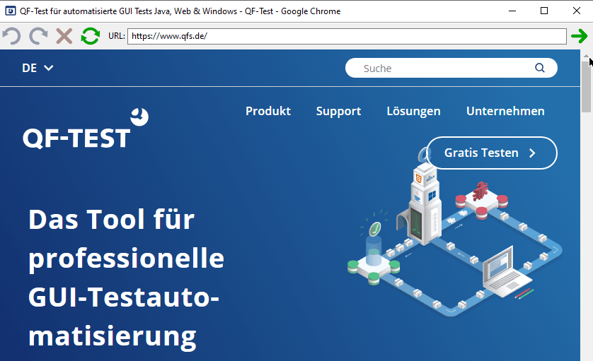 QF-Test Homepage