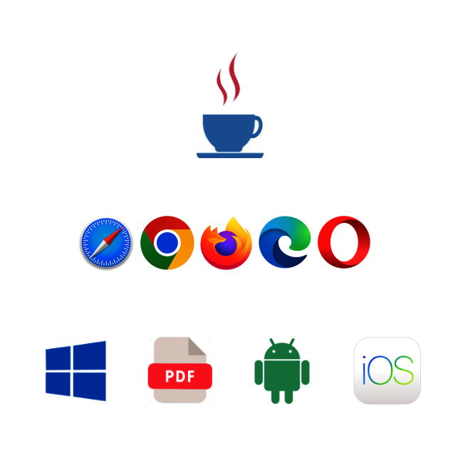 Supported QF-Test technologies: Java, Web, Windows